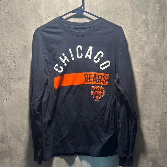 Nike Navy Chicago Bears Long Sleeve Tee - Picture 1 of 3